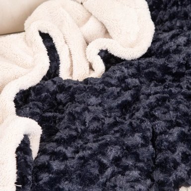 MANTA DORAL OUTBOSS DELUXE 152 X 127 CM SHERPA NEGRO - 3