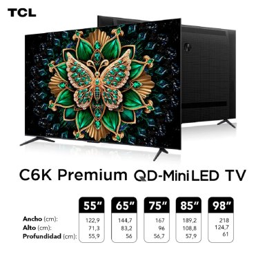 SMART TV TCL QLED MINI LED 4K UHD 75” C6K - 14