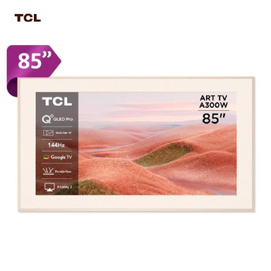 SMART TV ART TCL QLED 4K UHD 85” 85A300W - 1