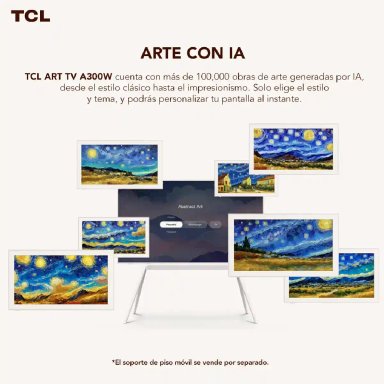 SMART TV ART TCL QLED 4K UHD 85” 85A300W - 4