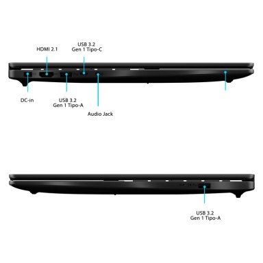 NOTEBOOK ASUS V16 GAMING V3607VU-RP222W INTEL CORE 7 16GB RAM 512GB SSD NVIDIA RTX4050 16" - 6