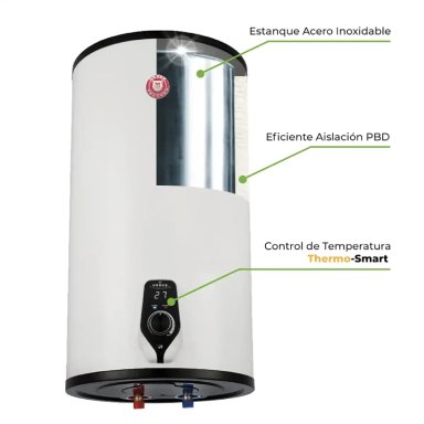 TERMO ELÉCTRICO URSUS TROTTER ACERO INOXIDABLE UT 150 L - 7