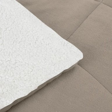PLUMÓN ANDES CHIPORRO 1.5 PLAZAS TAUPE LISO - 2