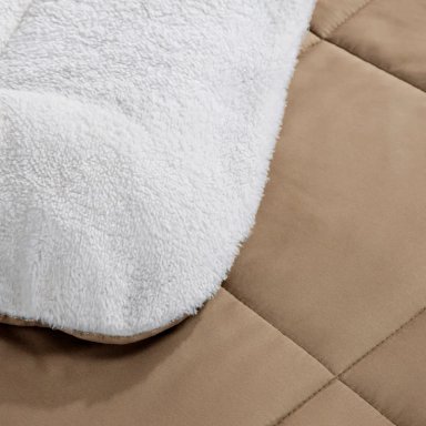 PLUMÓN ANDES CLASSIC 1.5 PLAZAS TAUPE LISO - 2