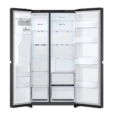 REFRIGERADOR SIDE BY SIDE LG GS66SPM 638L NO FROST GRAFITO - 2