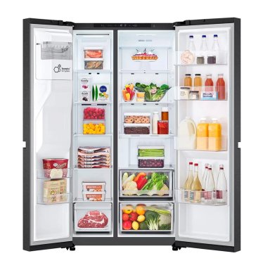 REFRIGERADOR SIDE BY SIDE LG GS66SPM 638L NO FROST GRAFITO - 3