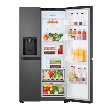 REFRIGERADOR SIDE BY SIDE LG GS66SPM 638L NO FROST GRAFITO - 4