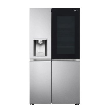 REFRIGERADOR SIDE BY SIDE LG GS66SXNC 635L NO FROST PLATA - 2