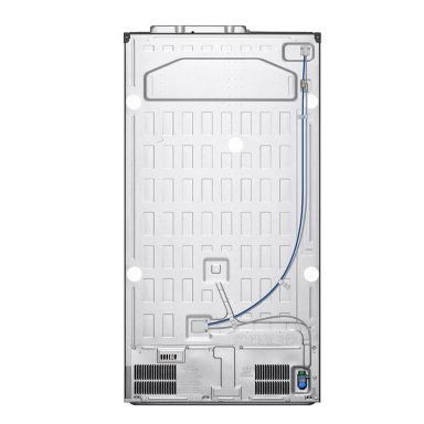 REFRIGERADOR SIDE BY SIDE LG GS66SXNC 635L NO FROST PLATA - 12