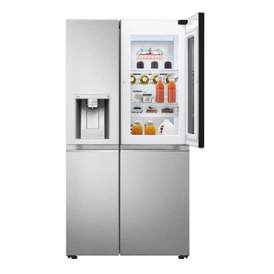 REFRIGERADOR SIDE BY SIDE LG GS66SXNC 635L NO FROST PLATA - 3