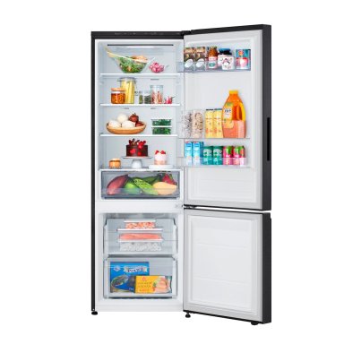 REFRIGERADOR BOTTOM FREEZER LG GB34BPM 335L NO FROST GRAFITO - 6