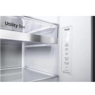 REFRIGERADOR SIDE BY SIDE LG GS66SXTC 635L NO FROST GRAFITO - 11
