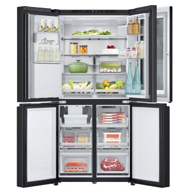 REFRIGERADOR FRENCH DOOR LG GM57WXM 508L NO FROST NEGRO - 4