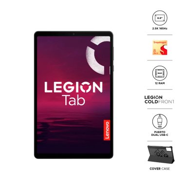 TABLET LENOVO LEGION TAB 8.8" 256 GB 165HZ + COVER - 1