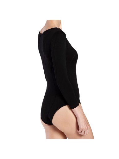 CAMISETA MUJER MONARCH NEGRO LASST ESCOTE POLO - 2