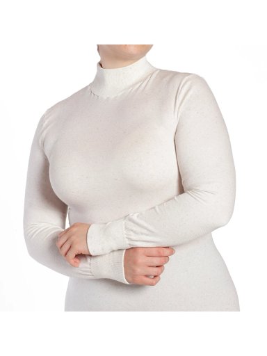 CAMISETA LINO MUJER MONARCH BEIGE BEATLE - 3