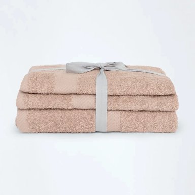 SET DE BAÑO RIPLEY HOME 3 TOALLAS TAUPE - 1