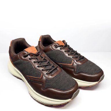 ZAPATILLAS HOMBRE JARMAN CASUALES CAFÉ CT051301 - 2
