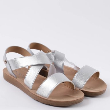SANDALIAS MUJER VIA UNO DORADO 22601646   - 2
