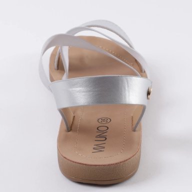 SANDALIAS MUJER VIA UNO DORADO 22601646   - 5
