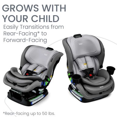 SILLA DE AUTO BRITAX POPLAR GRAFITO CONVERTIBLE GLACIER - 5