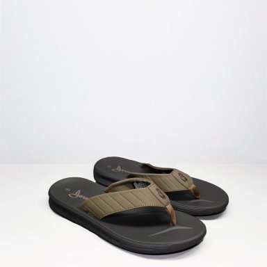 SANDALIAS HOMBRE JARMAN CAFÉ HKY9-01 CUERO - 2