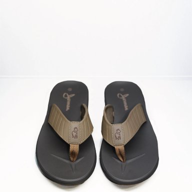 SANDALIAS HOMBRE JARMAN CAFÉ HKY9-01 CUERO - 3