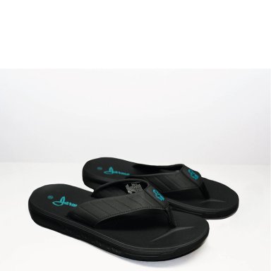 SANDALIAS HOMBRE JARMAN NEGRO HKY9-01 CUERO - 2
