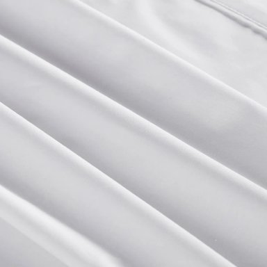 JUEGO DE SÁBANAS ROSEN KING 200 HILOS ALGODÓN BLANCO LISO - 2