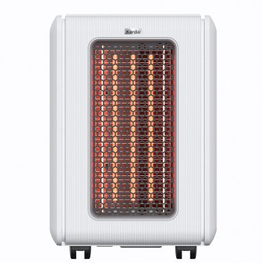 ESTUFA ELÉCTRICA KENDAL INFRARROJA GOLDEN TUBE BLANCA - 1