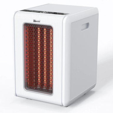 ESTUFA ELÉCTRICA KENDAL INFRARROJA GOLDEN TUBE BLANCA - 2