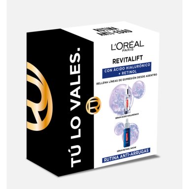 PACK LOREAL SÉRUMS ÁCIDO HIALURÓNICO 30 ML + RETINOL 30 ML - 2