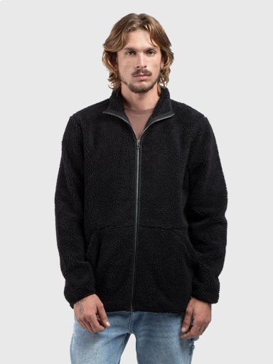 CHAQUETA HOMBRE CONVERSE NEGRO - 1