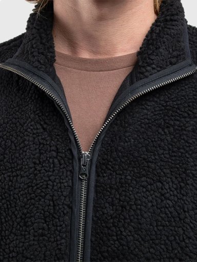 CHAQUETA HOMBRE CONVERSE NEGRO - 4