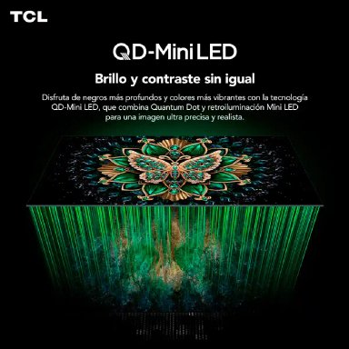 SMART TV TCL QLED MINI LED 4K UHD 55” 55C6K - 3