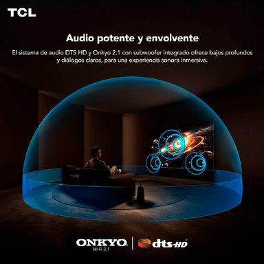SMART TV TCL QLED MINI LED 4K UHD 55” 55C6K - 7