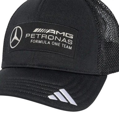 GORRA ADIDAS TRUCKER MERCEDES AMG PETRONAS F1 TEAM NEGRO - 3