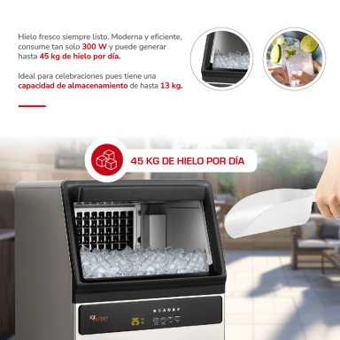 MÁQUINA HIELO THOMAS TH-IM45KI 45KG - 3
