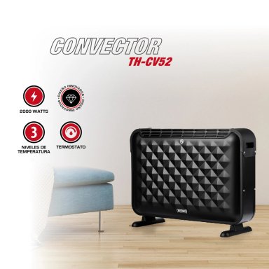 ESTUFA ELÉCTRICA THOMAS CONVECTOR TH-CV52 - 2