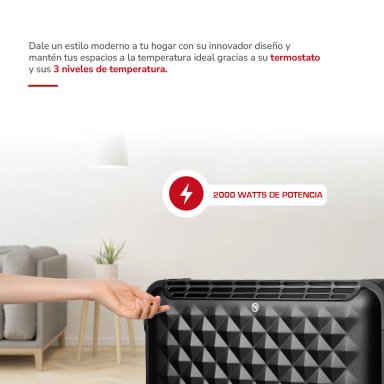 ESTUFA ELÉCTRICA THOMAS CONVECTOR TH-CV52 - 3