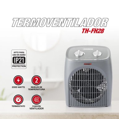 TERMOVENTILADOR THOMAS TH-FH28 - 2