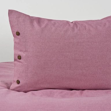 FUNDA PLUMÓN CANNON 220 X 160 CM ALGODÓN 1.5 PLAZAS LILA - 3