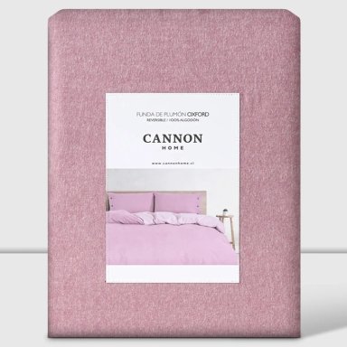 FUNDA PLUMÓN CANNON 220 X 160 CM ALGODÓN 1.5 PLAZAS LILA - 5