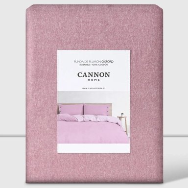 FUNDA PLUMÓN CANNON 220 X 220 CM ALGODÓN 2 PLAZAS LILA - 5