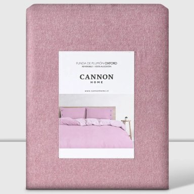 FUNDA PLUMÓN CANNON 220 X 260 CM ALGODÓN KING LILA - 5