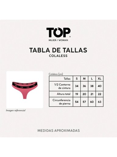 PACK 3 CALZONES COLALESS ALGODÓN MUJER TOP MULTICOLOR M502HKP3C4 - 9