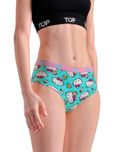 PACK 3 CALZONES PANTALETAS ALGODÓN MUJER TOP MULTICOLOR M206HKP3C1 - 3