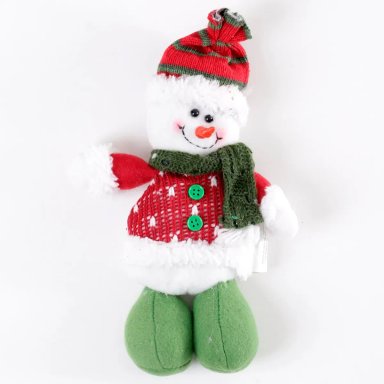 PELUCHE NAVIDEÑO RIPLEY HOME MINI SNOWMAN 20 CM - 1
