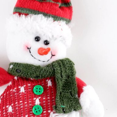 PELUCHE NAVIDEÑO RIPLEY HOME MINI SNOWMAN 20 CM - 3