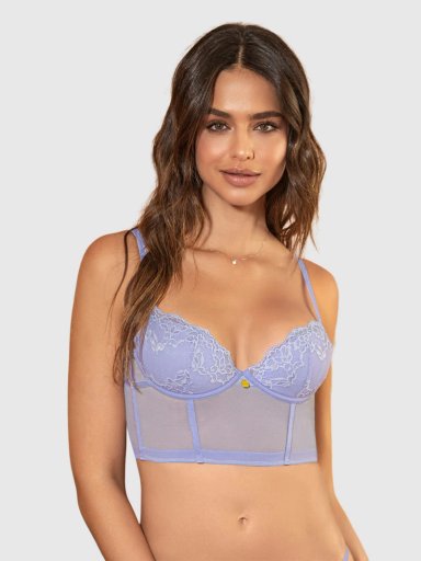 SOSTÉN ENCAJE MUJER LEONISA CAFE BUSTIER 91146468 - 1